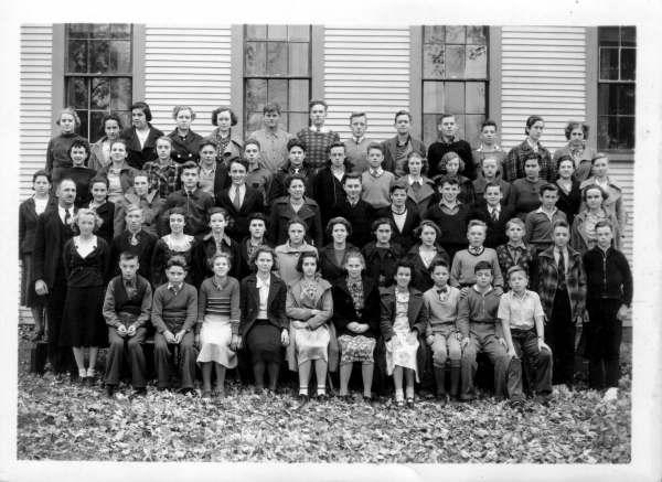 Newport Center High & Junior School Class Picture,class of 1937-38 